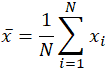 mean equation