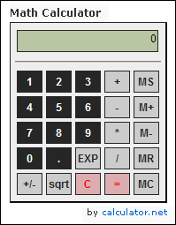 simple math calculator online