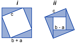 pythagorean theorem algebraic proof