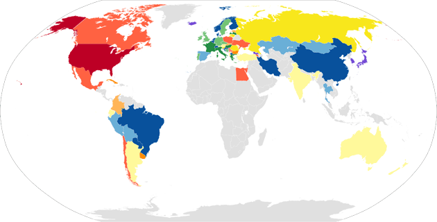 Global tip map